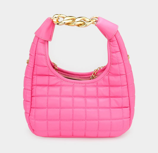 Quilted Tote Crossbody